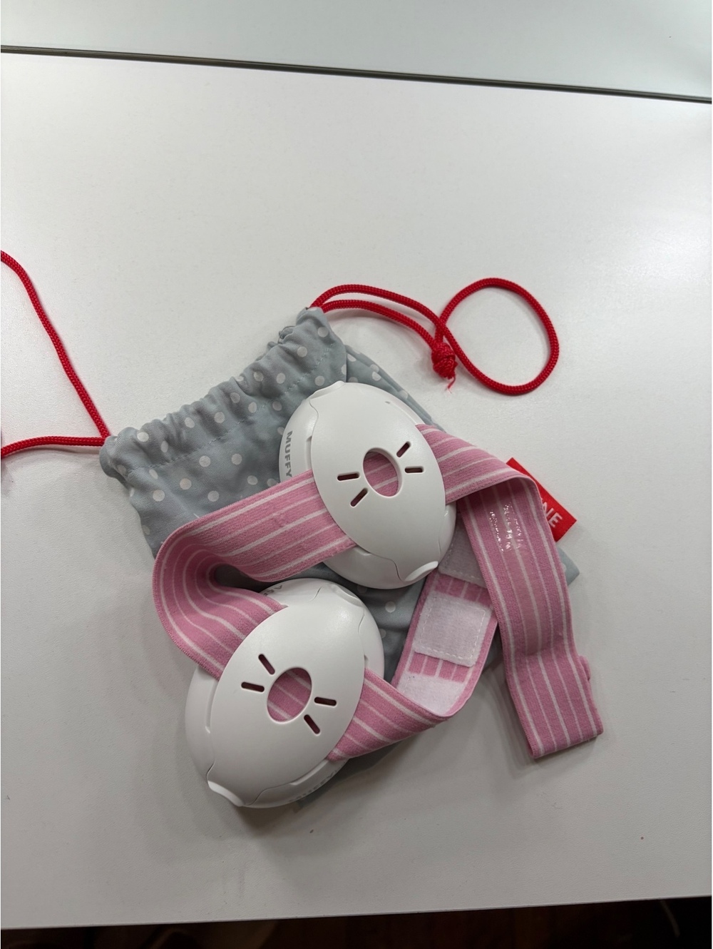 Alpine Pink Kids Ear Protection Earmuffs with Adjustable Headband